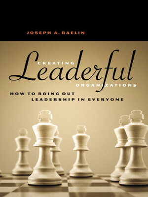 cover image of Creating Leaderful Organizations